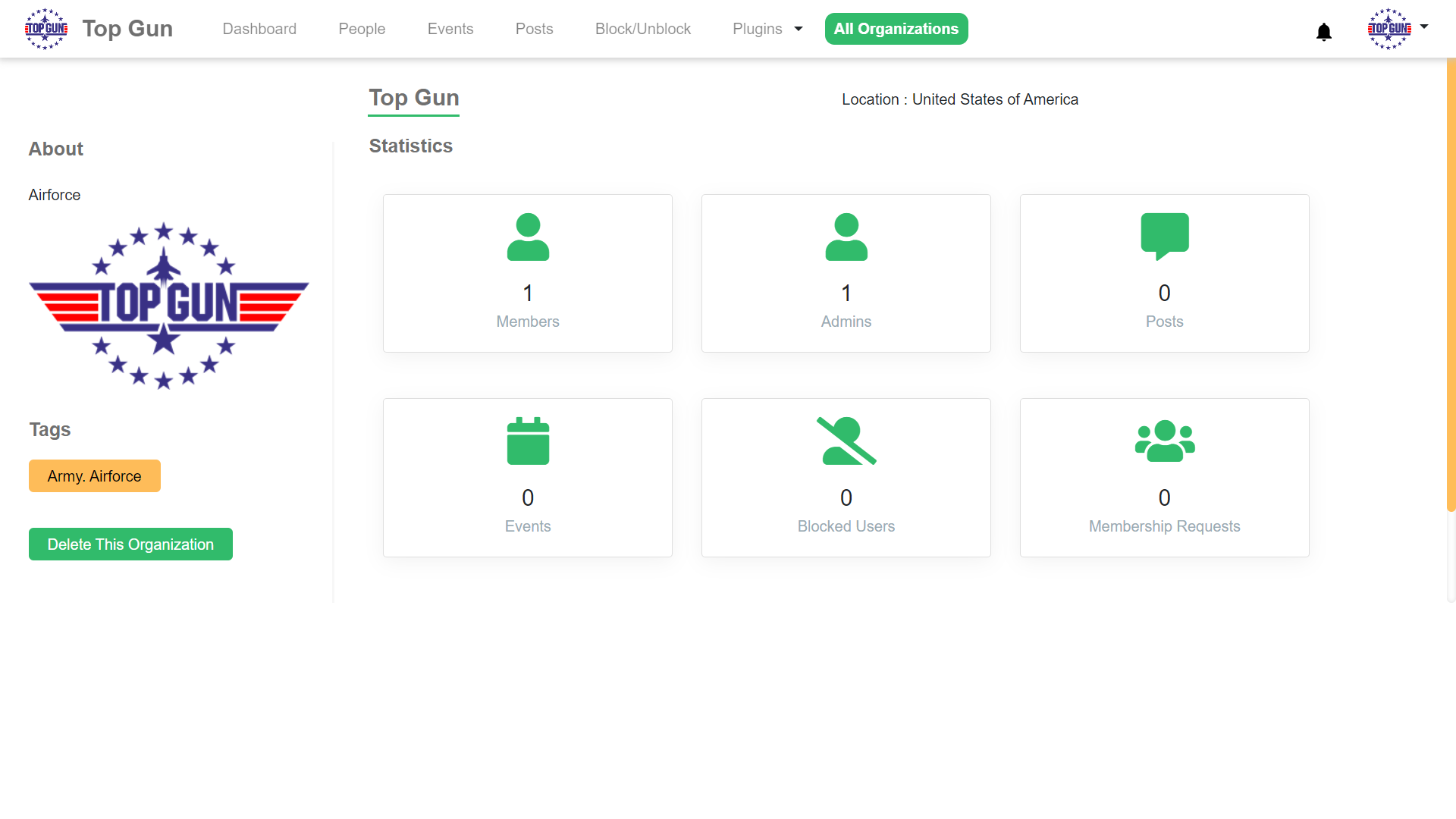 Talawa Dashboard